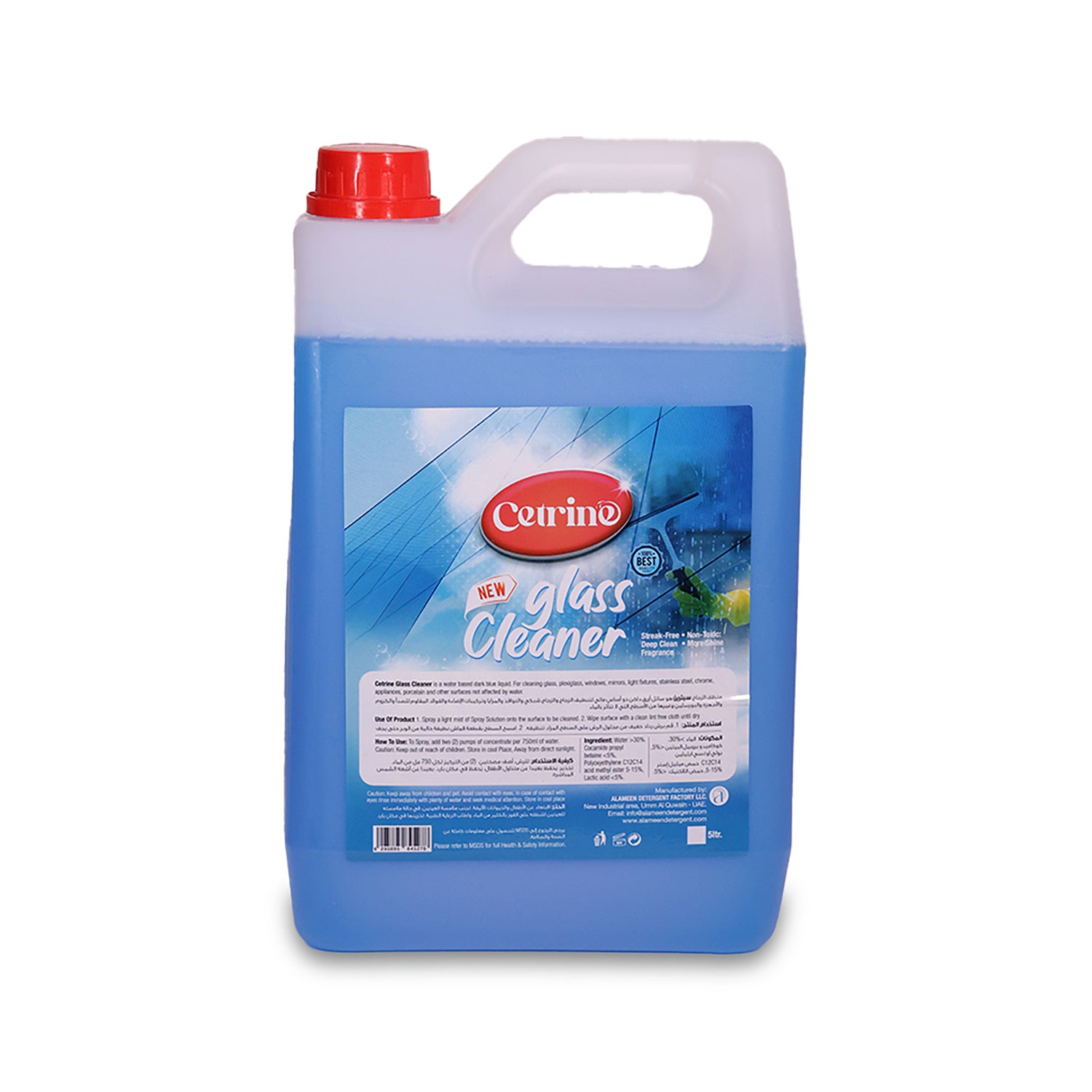 Cetrine Glass Cleaner – 5L