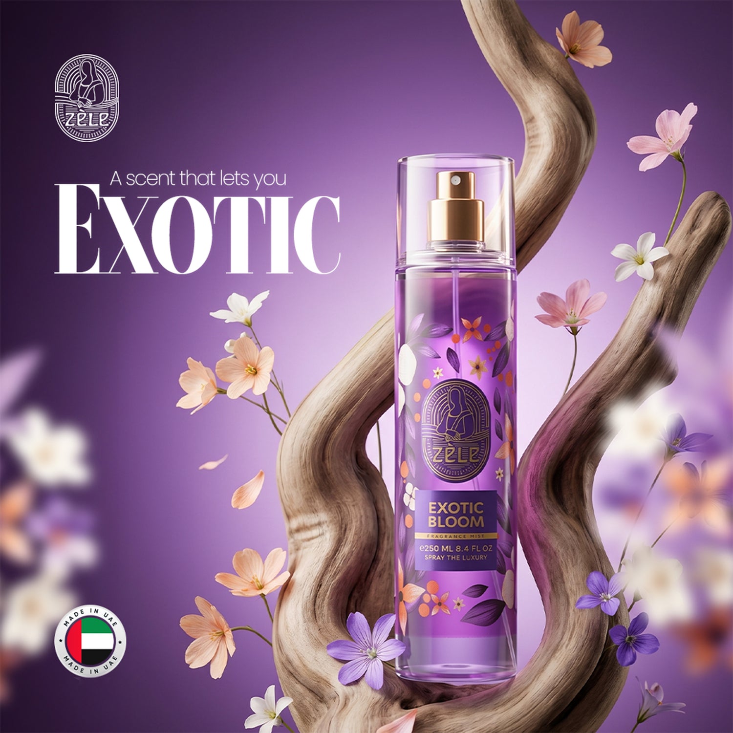 Zele Body Mist Exotic Bloom 250ML