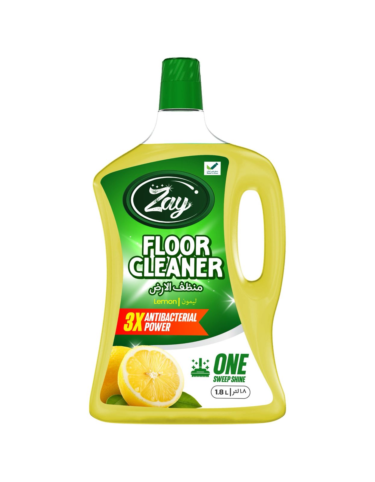 Zay Floor Cleaner – 1.8L Lemon