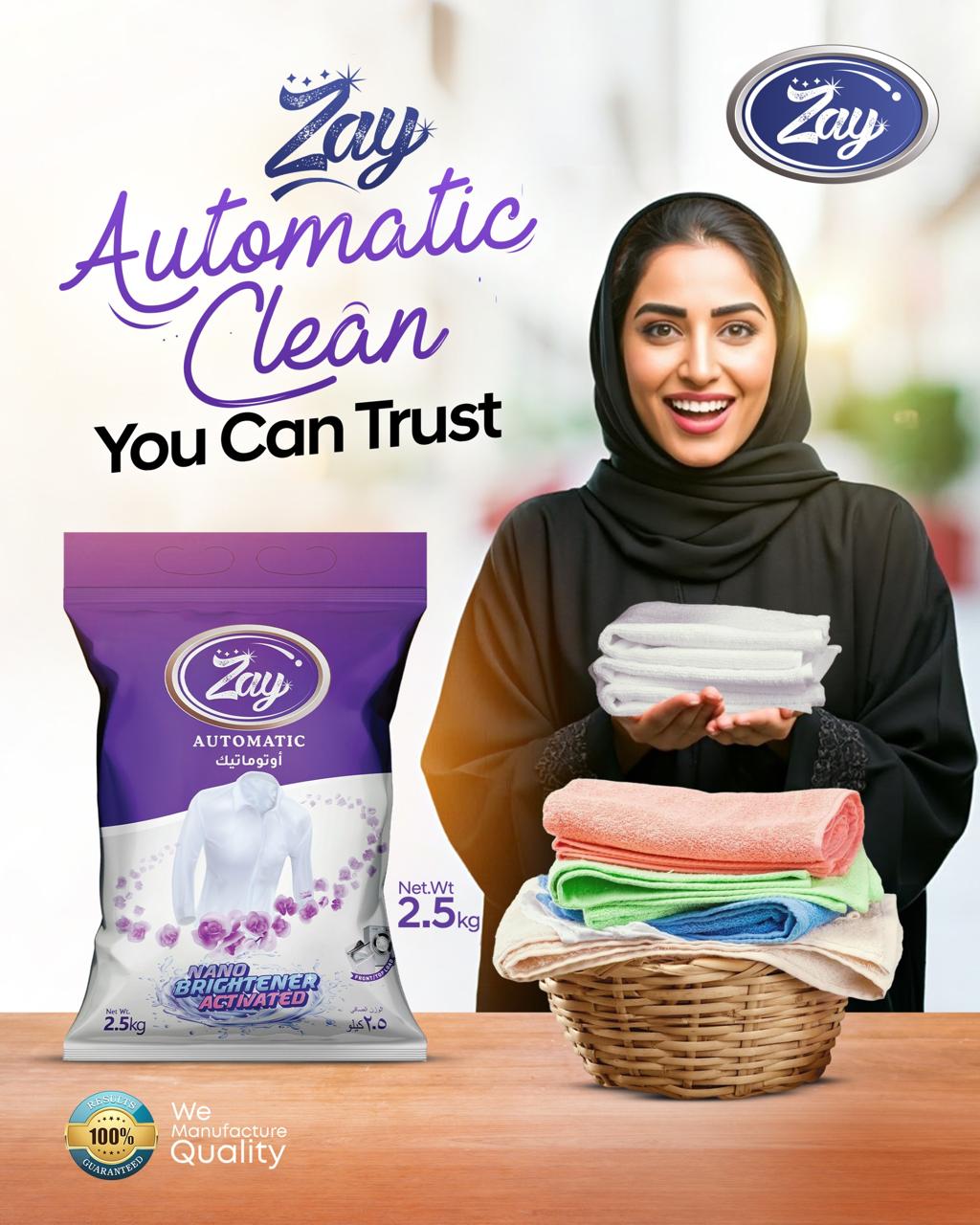 Zay Detergent Powder – 10KG