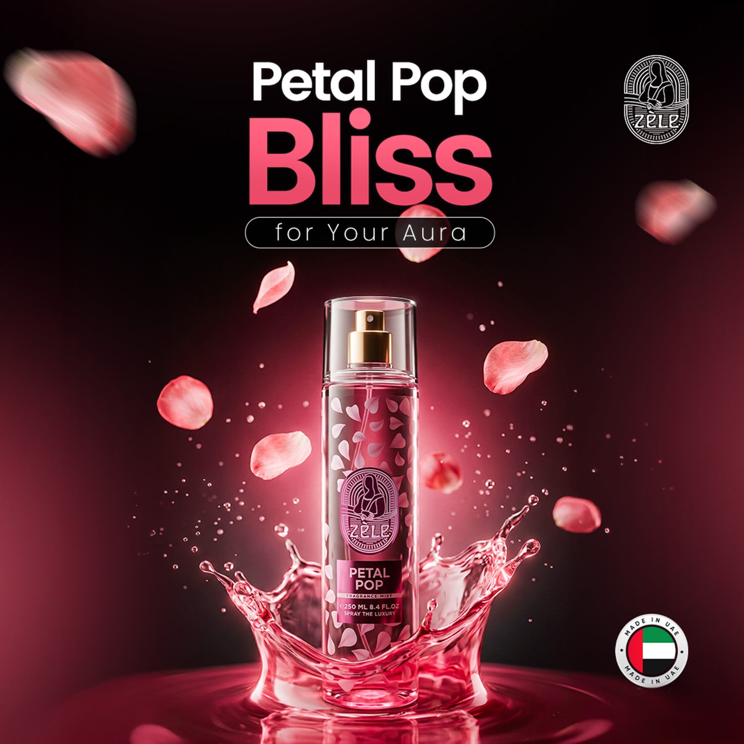 Zele Body Mist Petal Pop 250ML