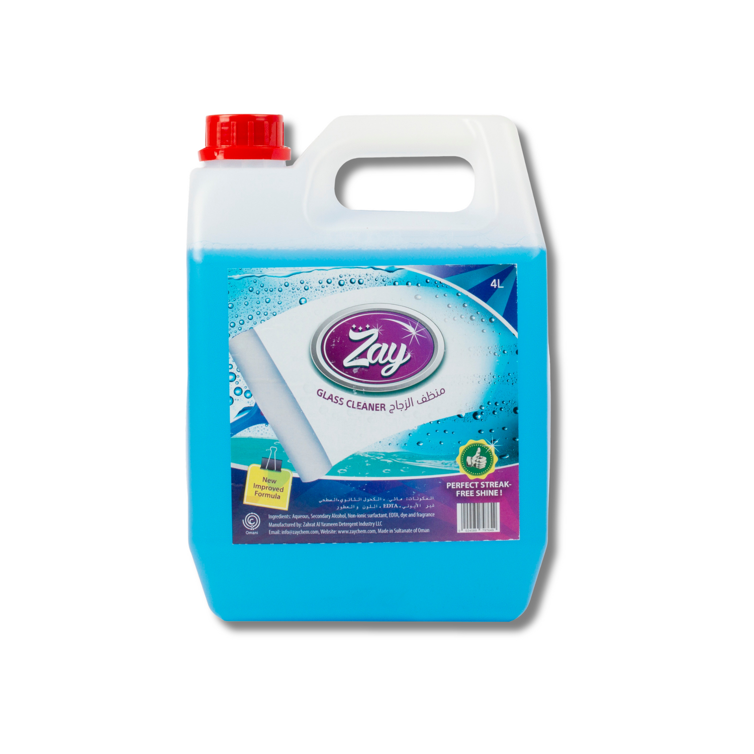 Zay Glass Cleaner – 4L