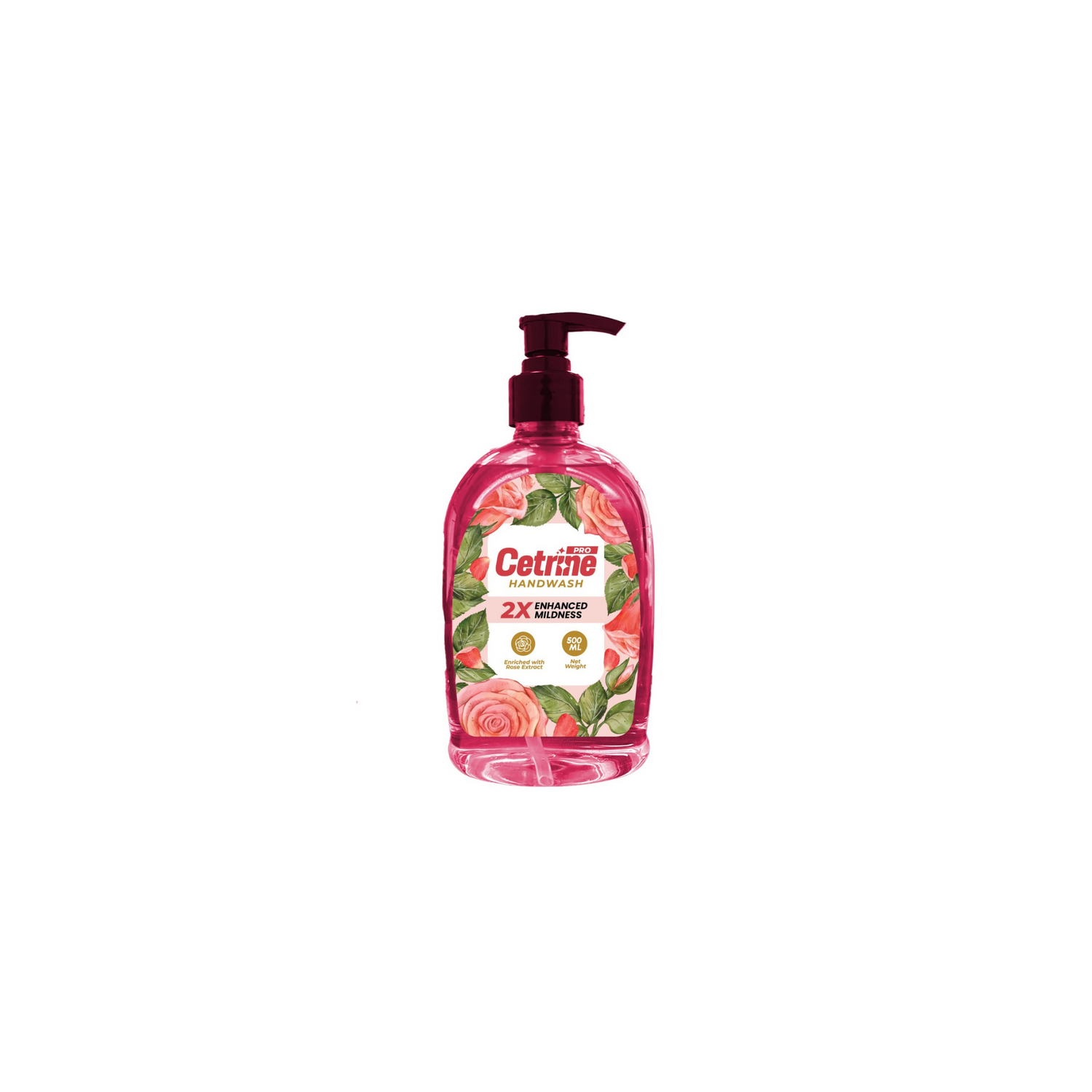 Cetrine Pro Liquid Hand Soap – 500ml Rose