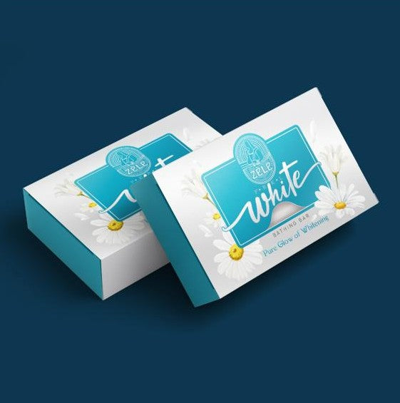 Zele White Bathing Bar – 5 x 125GM Pack