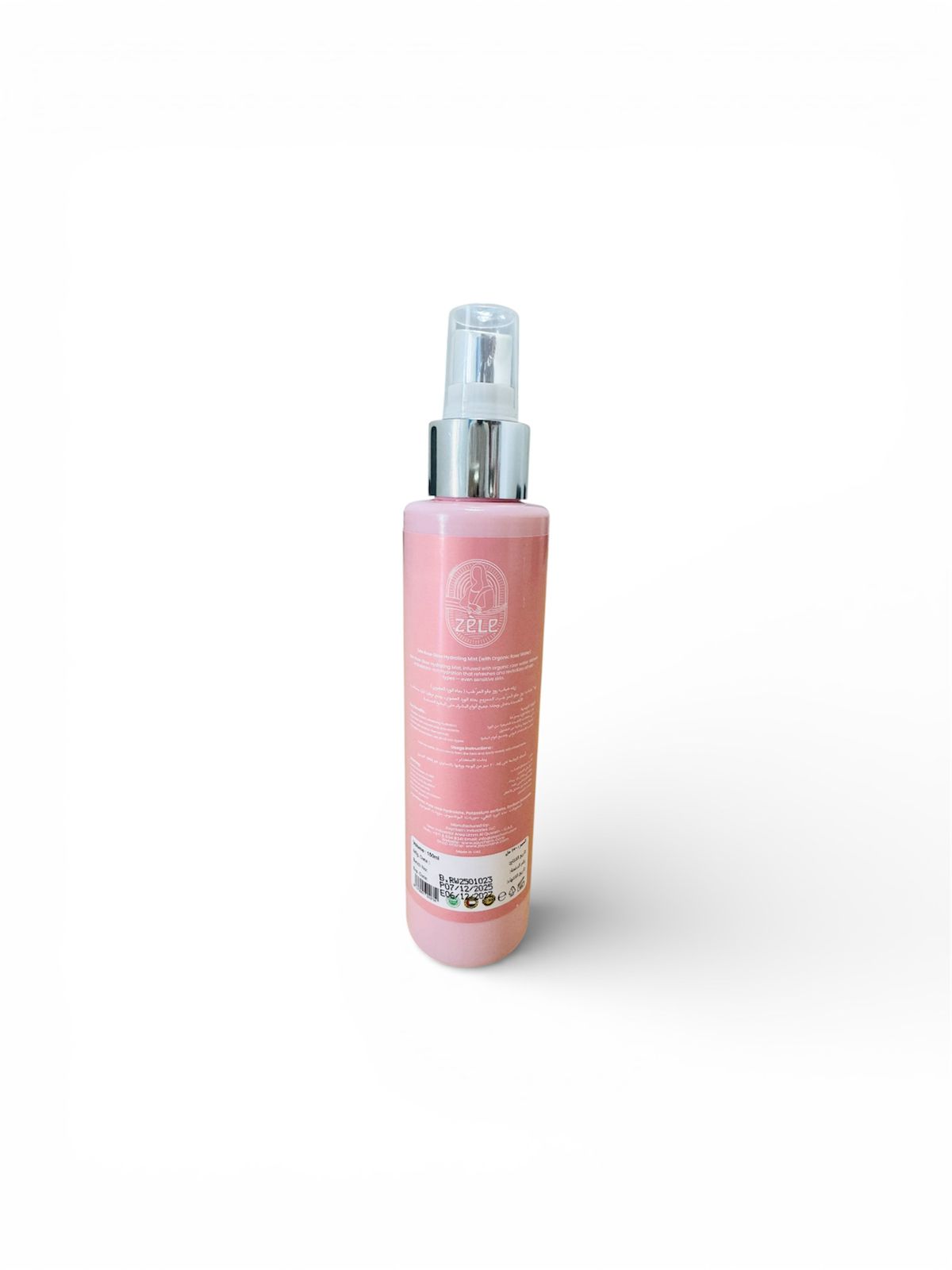 Zele Pure Natural Rose Water 150ML Face Toner