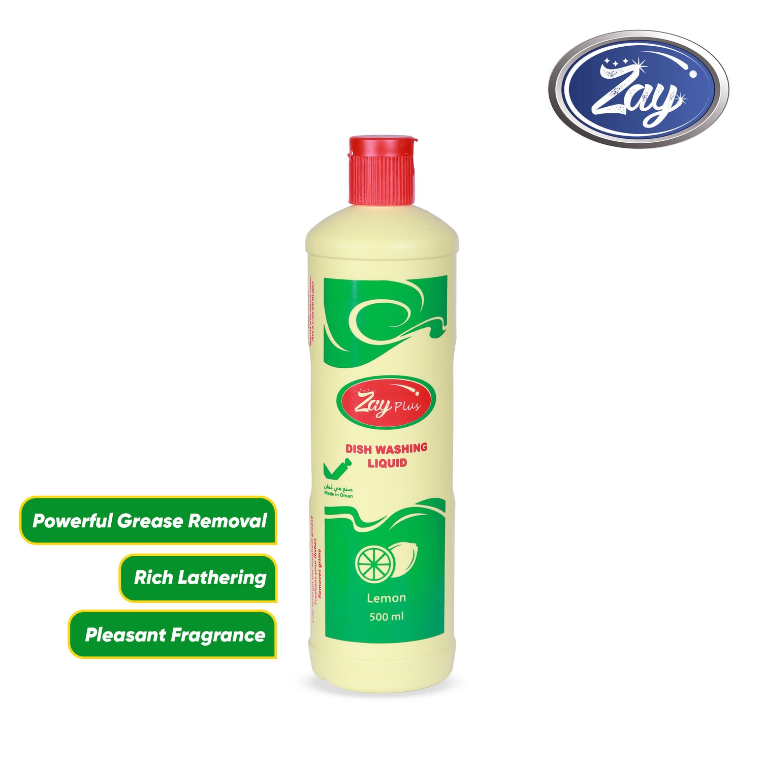Zay Plus Dishwashing Liquid – 500ML