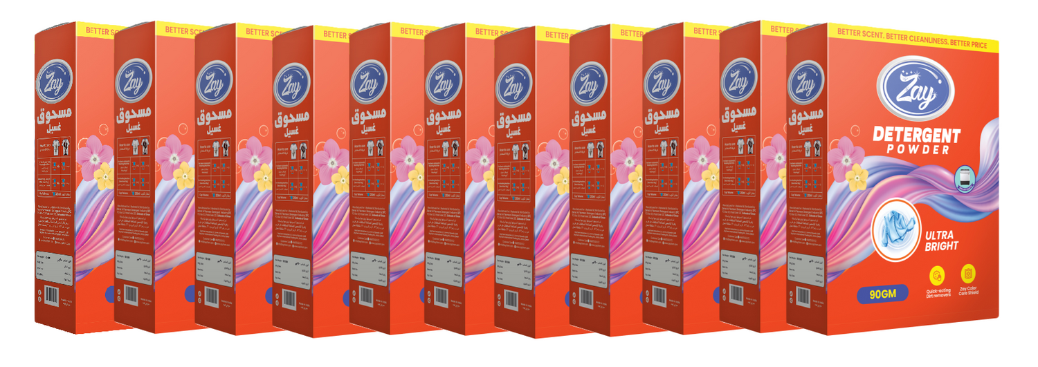 Zay Detergent Powder 11x90gm Box Offer
