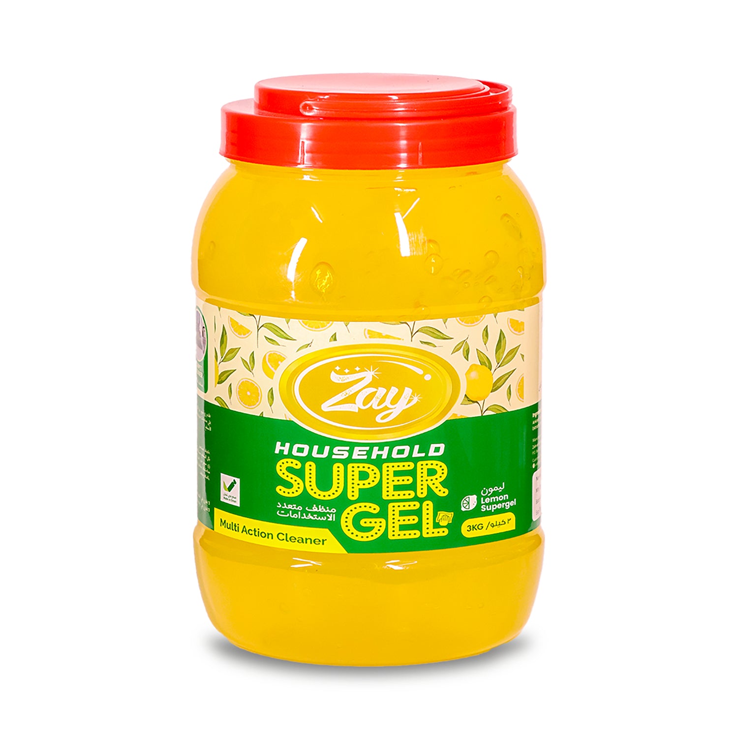 Zay Super Gel Lemon– 3KG Jumbo Pack