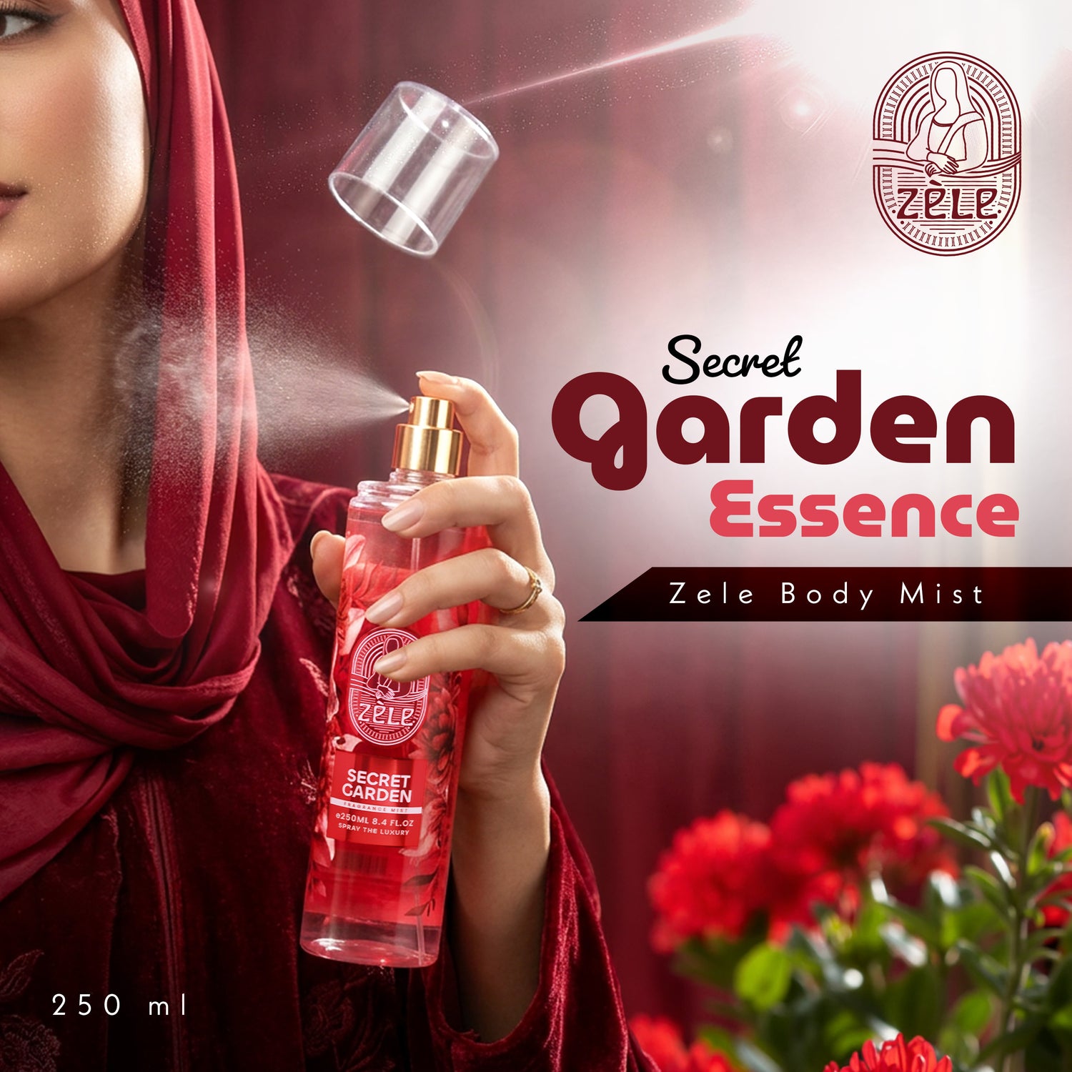 Zele Body Mist Secret Garden 250ML