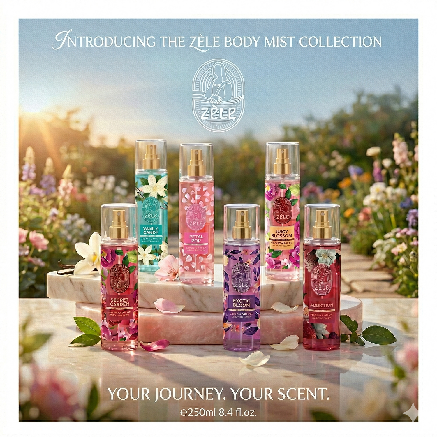 Zele Body Mist Exotic Bloom 250ML