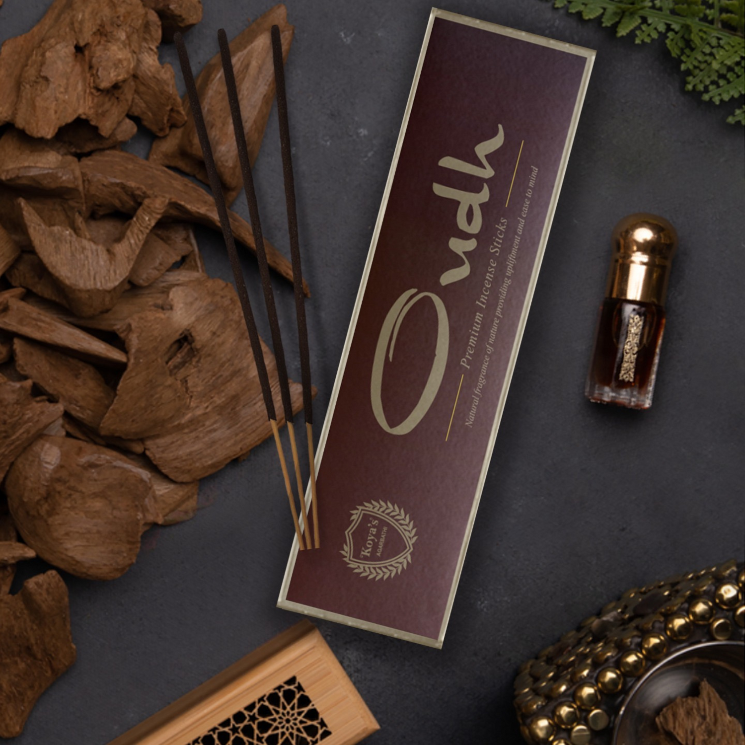 KOYAS Oudh Premium – 10 Incense Sticks