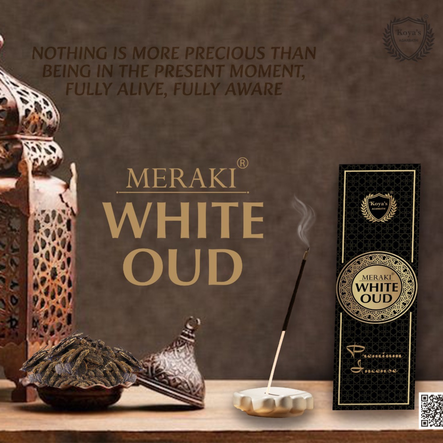 KOYAS MERAKI White Oudh – 50GM