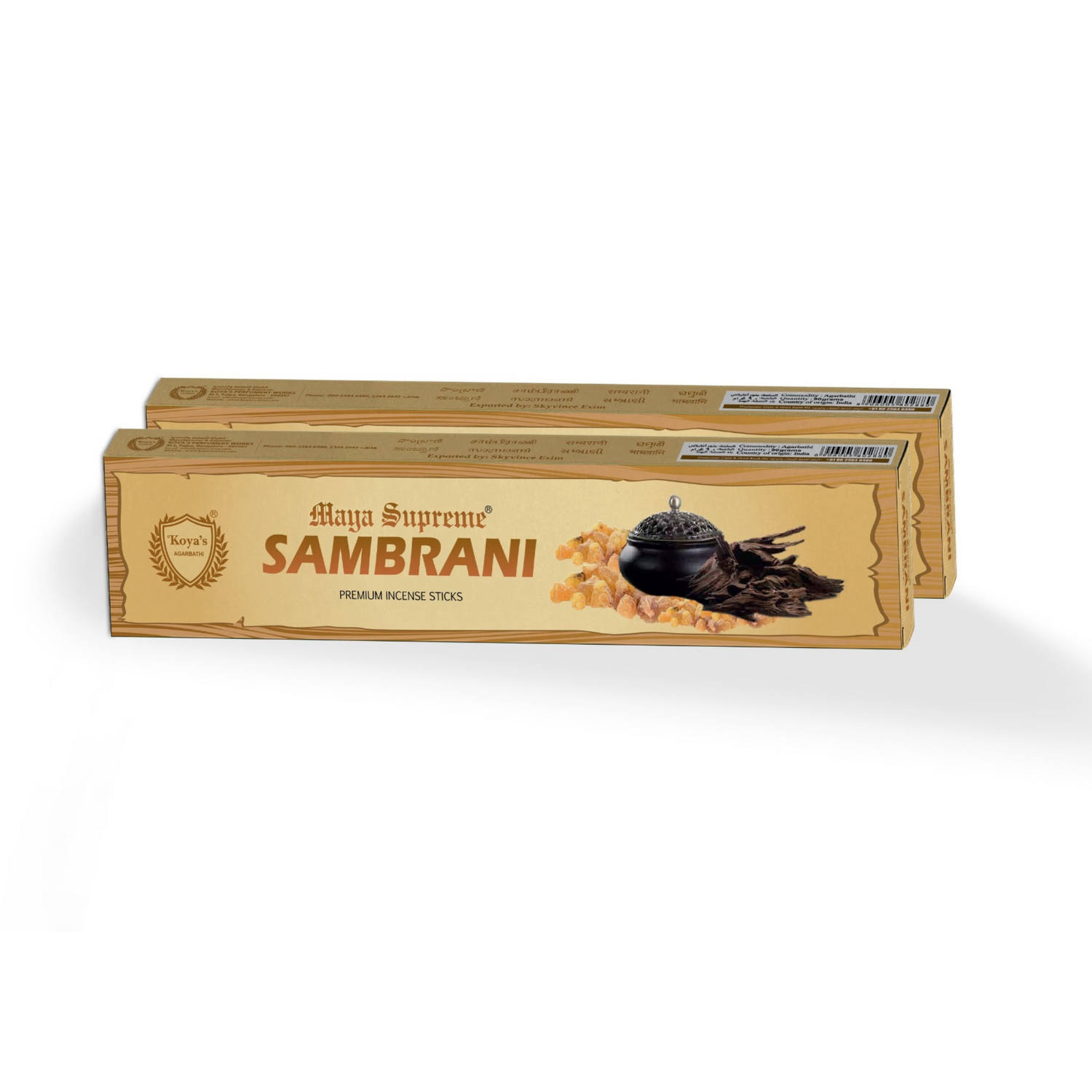 KOYAS Maya Sambrani – 15 Sticks