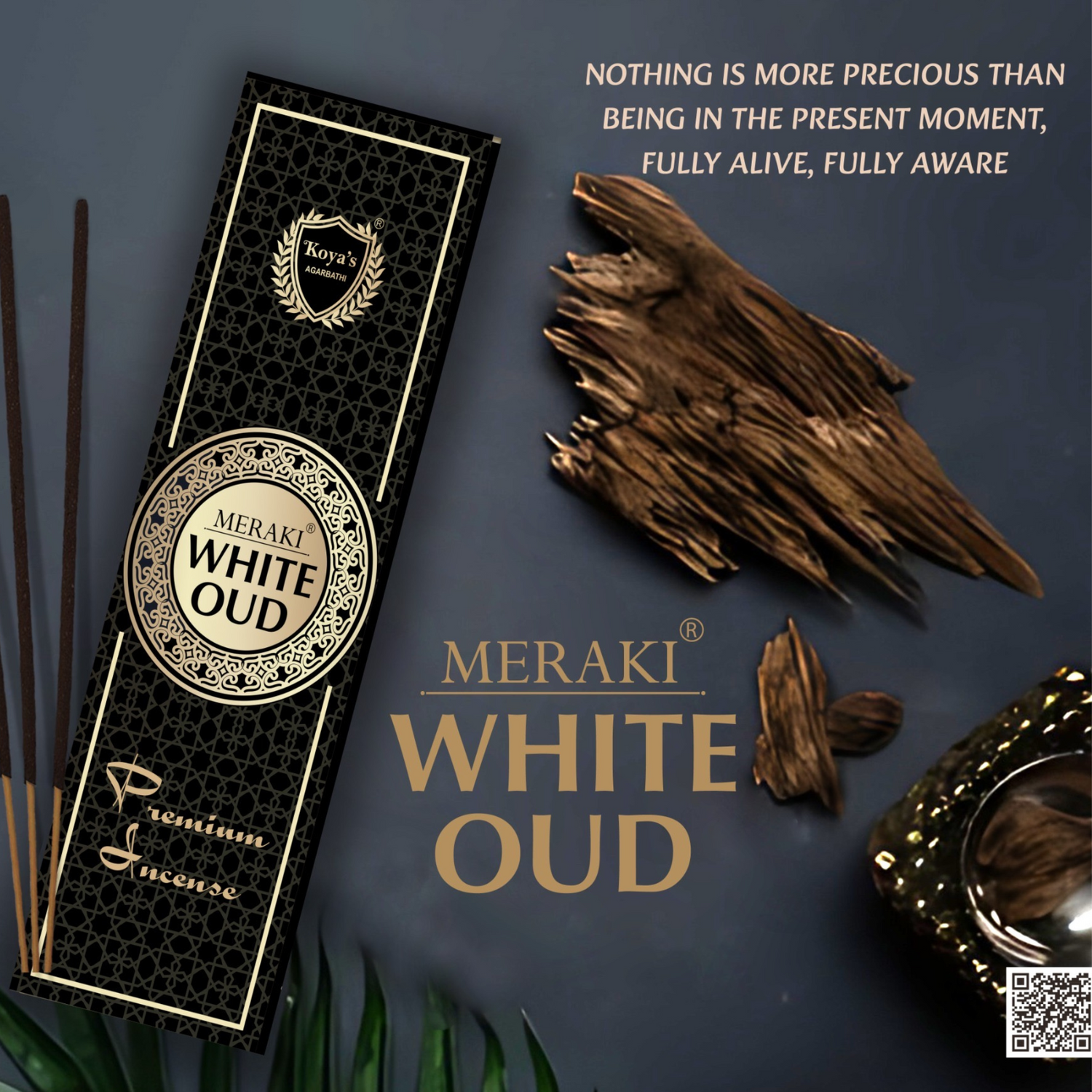 KOYAS MERAKI White Oudh – 50GM